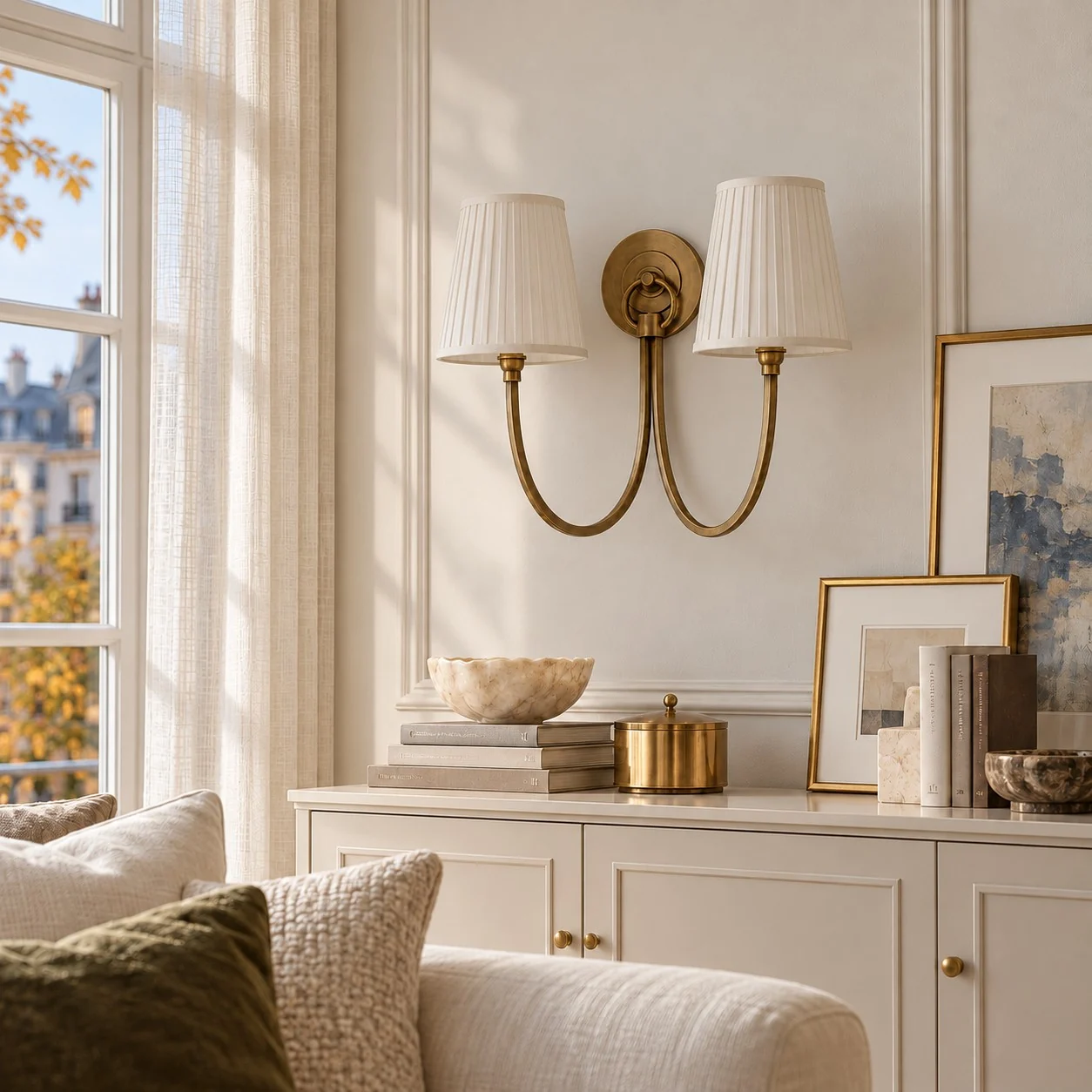 Ananke wall sconce switched off