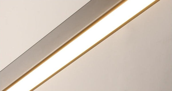 Beleuchtung von Skandinavien – Arctic Block – Moderne LED-Kronleuchter für Esszimmer, nordische lange Hängelampen für Restaurants, Büroleuchten, Barbeleuchtung, Arbeitszimmerlampen