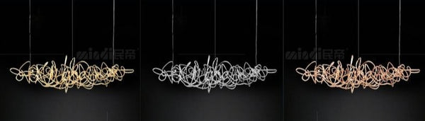 Lights of Scandinavia - Ball of Yarn - Breath-taking art deco chandelier. LED lighting. Will make the most of your living room area or any modern reception. Light Source 4 x LED Bulbs Base Type E17 Is Bulbs Included Yes Dimmable: No Switch Type Knob switch Power Source AC, 90-260V Lighting Area Coverage 10-15 Square Meters Installation Type Cord Pendant Body Material Aluminum Finish Painted Warranty 3 years Certification CCC, CE, CQC, EAC, FCC, GS, LVD, ROHS, SAA, UL, VDE