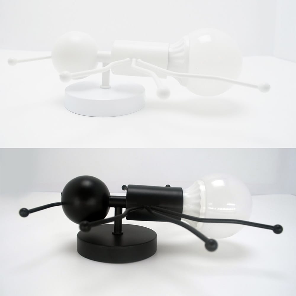 Lampes de fourmis de robot en métal de minimalisme créatif moderne pour des enfants