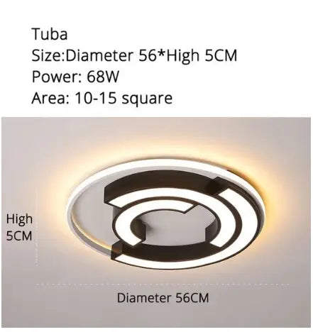 Deckenleuchten Runde Form LED Deckenleuchte für Schlafzimmer