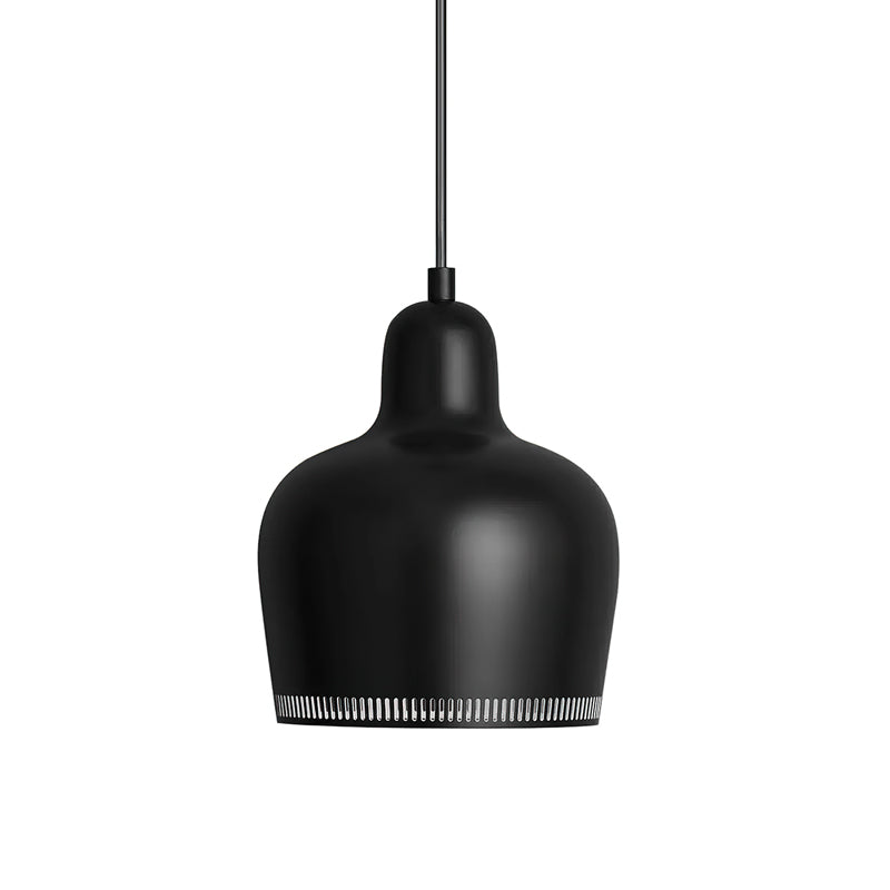 Black Golden Bell Pendant Light finish