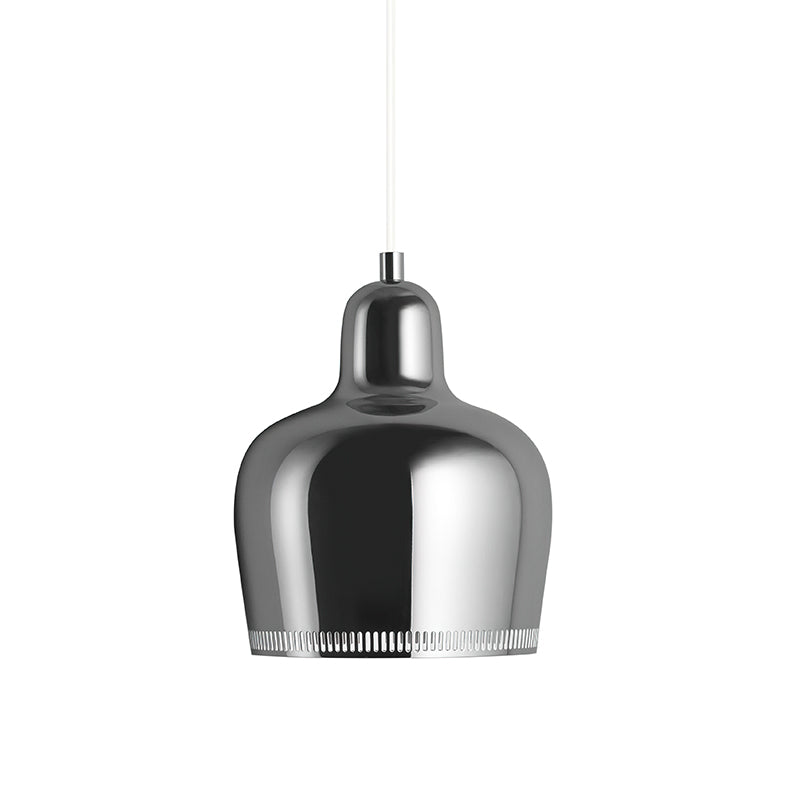 Chrome Golden Bell Pendant Light finish
