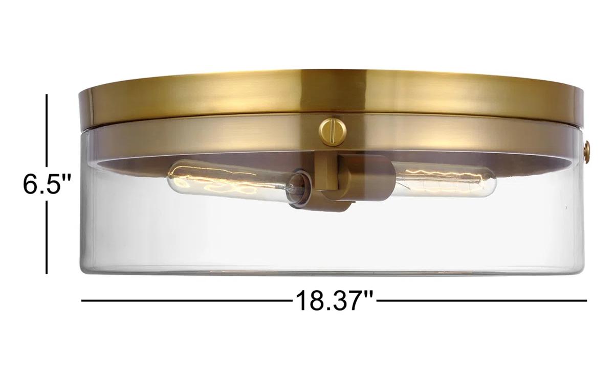 Yari Industrial 2-Light Cylinder Clear Glass Flush Mount Light (2)(1).jpg__PID:0579aafd-60e4-4583-9f23-4d4ee7290aa8