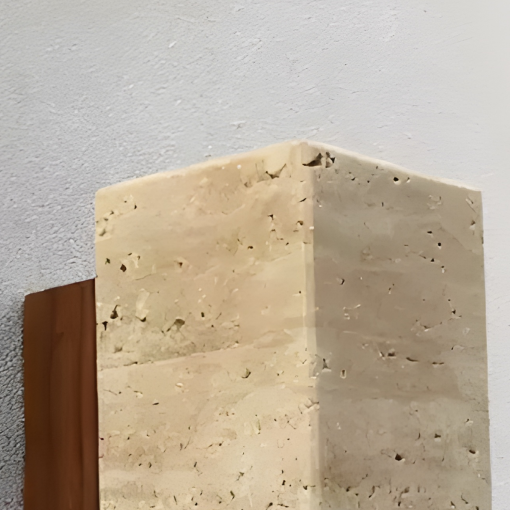 Sylvenna Vintage Column Travertine Wandleuchte-detail (1).webp__PID:6552f8aa-157d-4061-bd92-b5a85fe5678b
