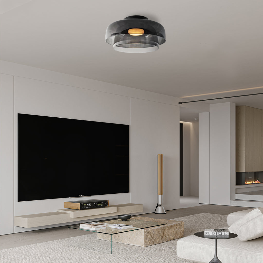 Layer Disc Glas Deckenleuchte Wohnzimmer.jpg__PID:a4783a40-e2d9-4217-a3d6-f219c30a0f93