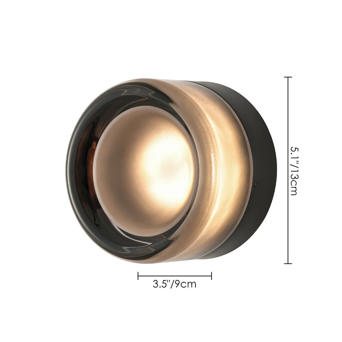 Souta Moderne Dome Dimbare LED Glazen Dimple Wandlamp (3).webp__PID:f9d0b134-3b37-487d-8a59-ca869bbb8dfa