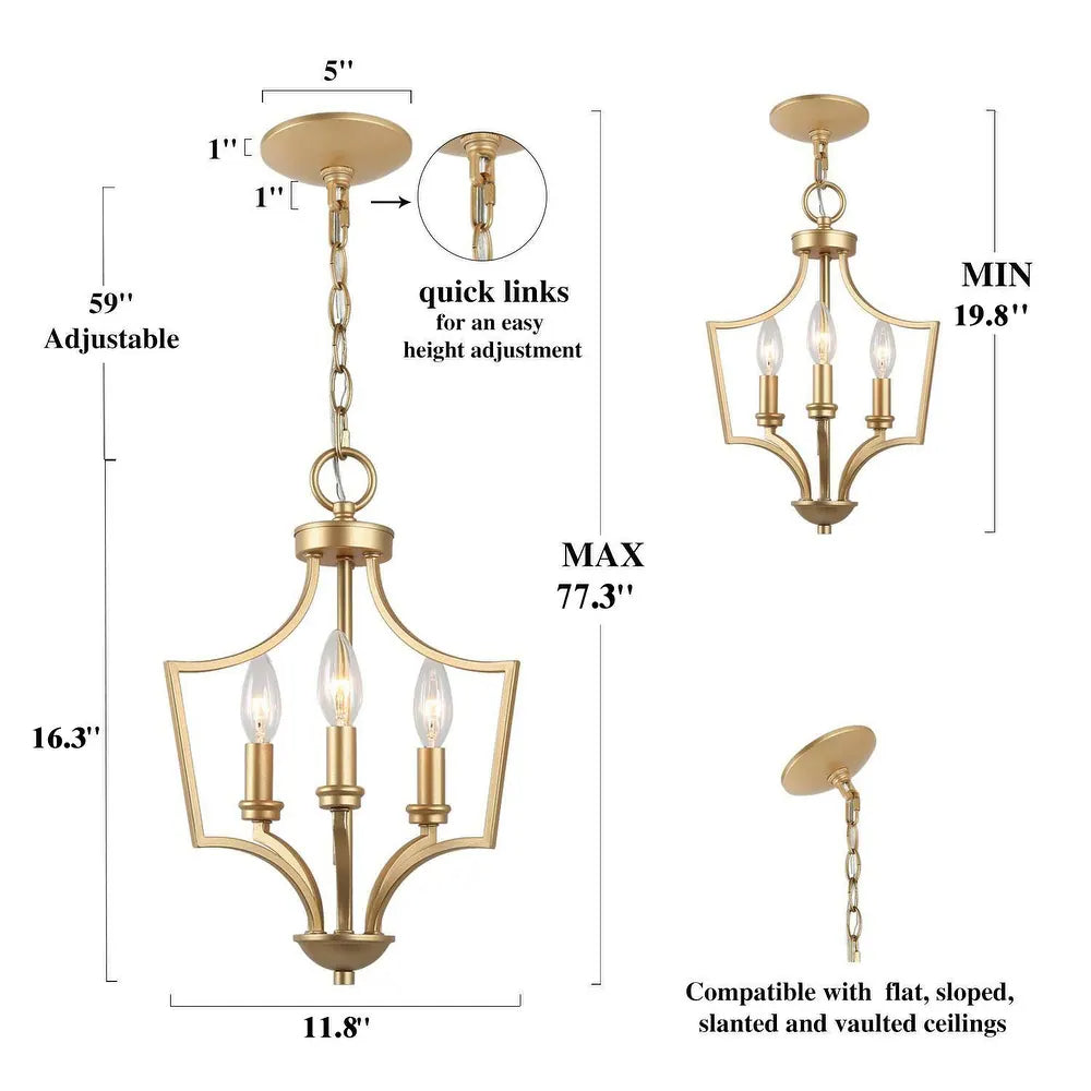 Lampada a sospensione a lanterna dorata a 3 luci in stile fattoria di metà secolo per isola cucina (7).webp__PID:63bce363-08cd-4536-9399-bd581cc19bad