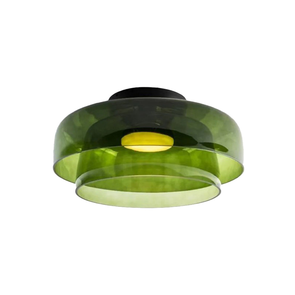 Layer Disc Glas Deckenleuchte zweilagig grün sku.jpg__PID:79594f19-1c23-4335-a838-9a1f5e7fc21e