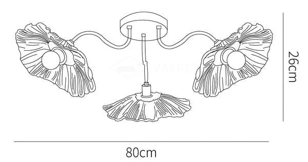 Suspension fleur de lotus taille S.jpg__PID:30c3505f-954c-4627-9088-fd4353cd52a7