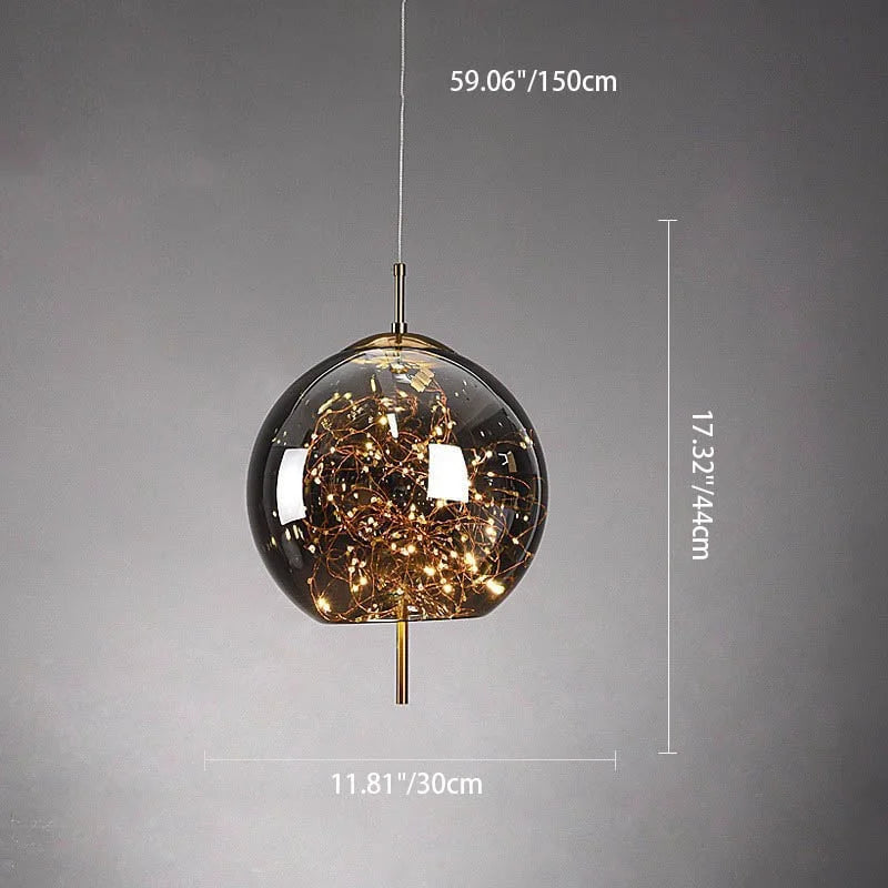 Luminária Pendente Venus Creative Starry Sky para Quarto.webp__PID:1965ed19-1cc9-442d-889a-0e801db948ef