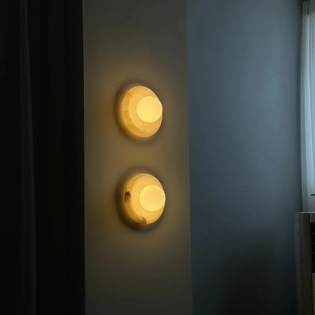 Rhea Modern Natural Gravure Onyx Glazen Bol Wandlamp (22)1.webp__PID:6a63832c-e5ce-466b-8470-07463311e12d