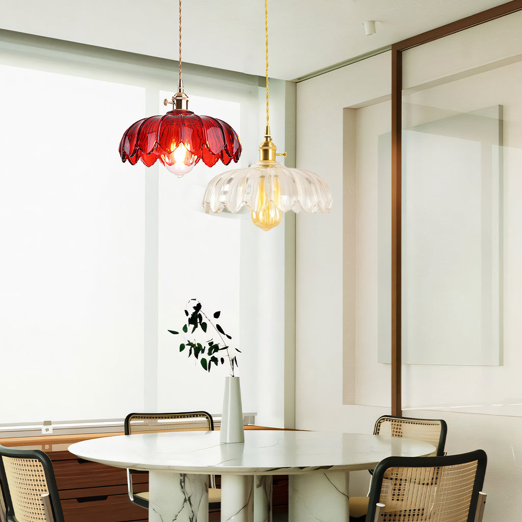tulip glass pendant light red transparent.jpg__PID:d3a3f4a2-0171-4f07-9d66-4c39ba866f75