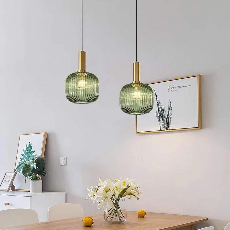 Scylla Modern Creative Ribbed Glass Pendant Light (21).webp__PID:79cabfd3-6638-4288-935d-cd537b969393
