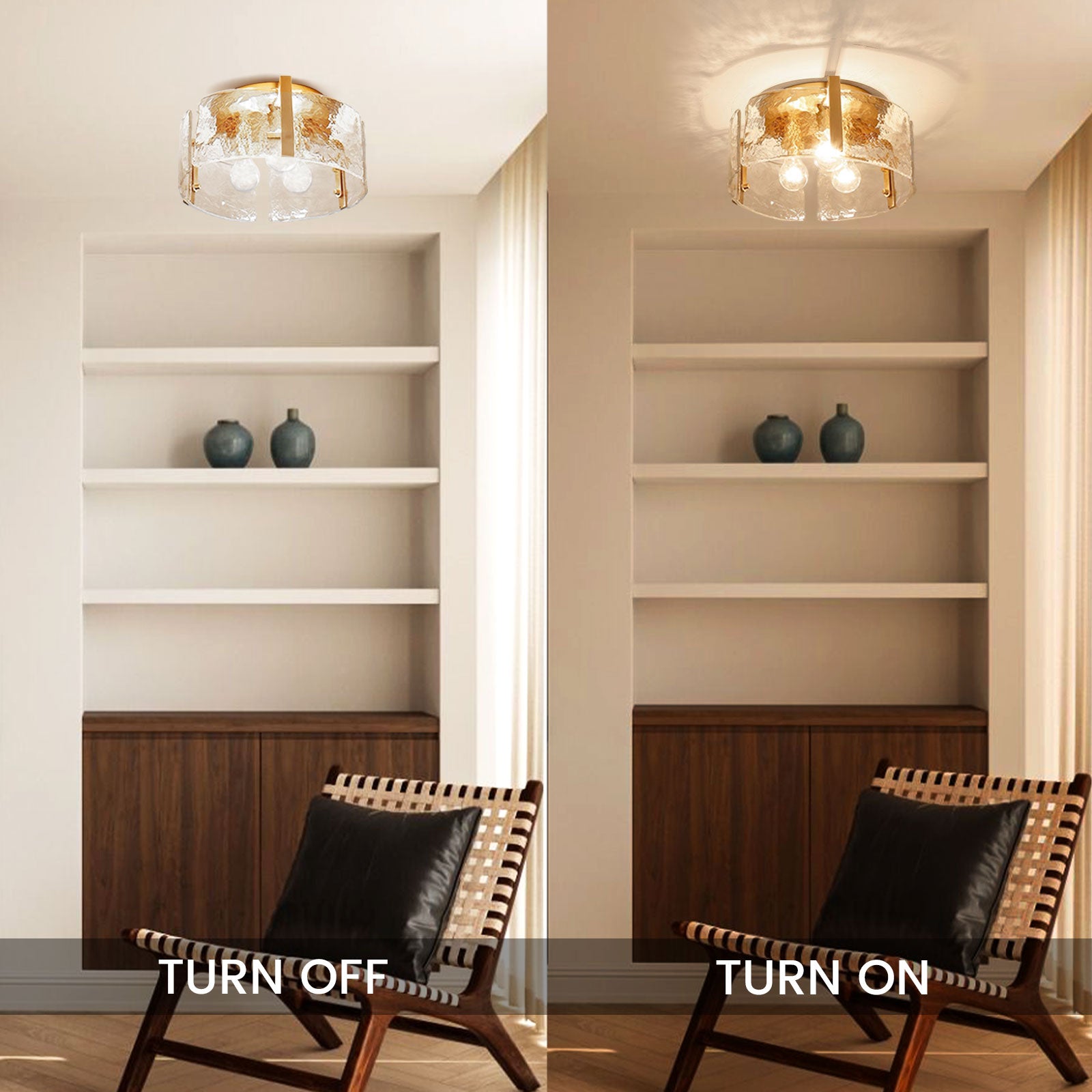 Lampada da soffitto a forma di tamburo in vetro ondulato Sienna Vintage Water (10).jpg__PID:cf0732f0-cbbf-47ac-a0c8-8978bde725ff