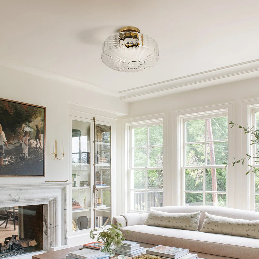 Lampa sufitowa Rowena Modern Round Ribbed Glass Brass (4).webp__PID:3e34aa28-edad-4c8f-8542-946e8710684a