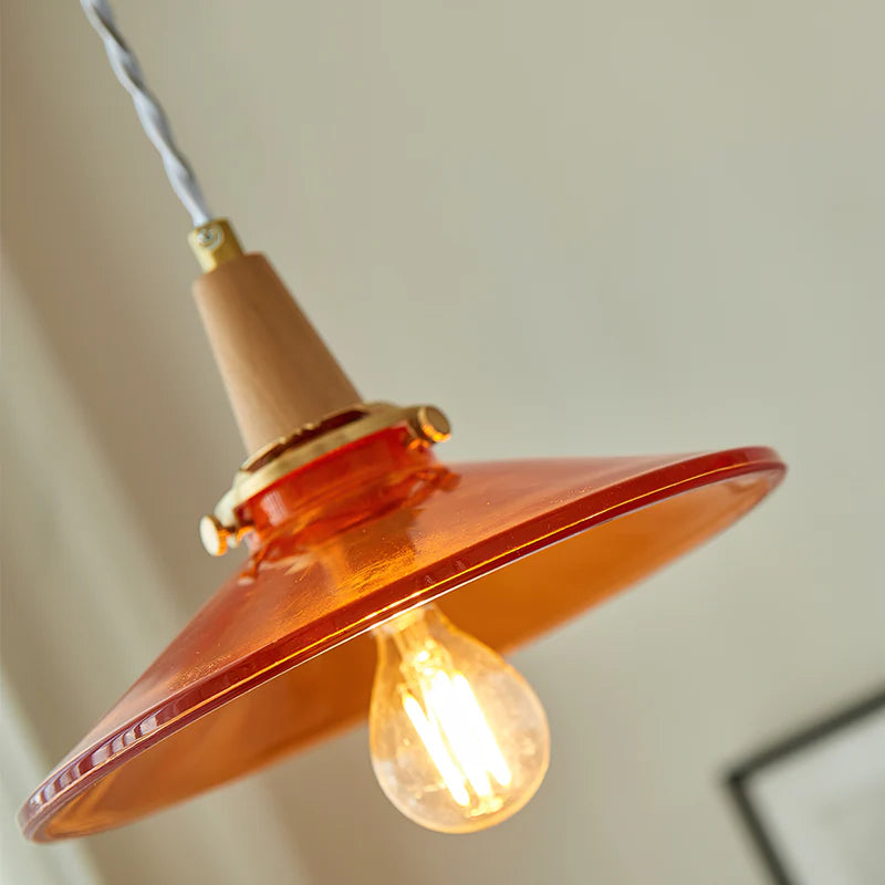 Stilbon Nordic Creative Umbrella Orange Glass Pendant Light (5).webp__PID:91e01d35-1897-4228-9fdf-4354a8e94b68