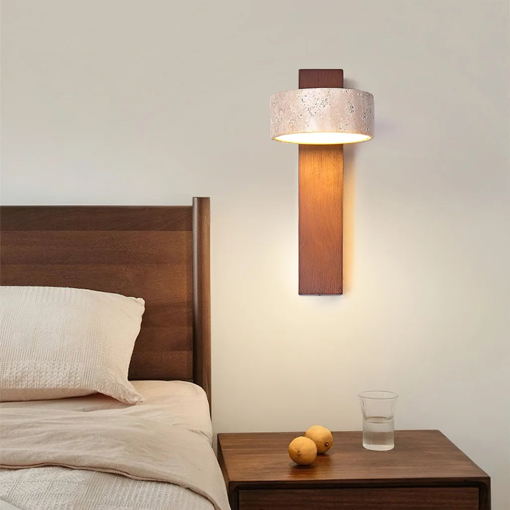 Thales Travertine Rotatable Wall Lamp scene2.webp__PID:625aa099-15fb-4f7d-a793-56c080ea656c