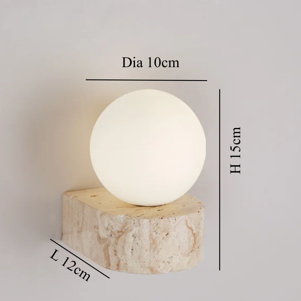 Vynoria Vintage Travertine Stone Orb Wall Light-size.webp__PID:ea58f074-c24d-4dfc-86db-292a4719790c