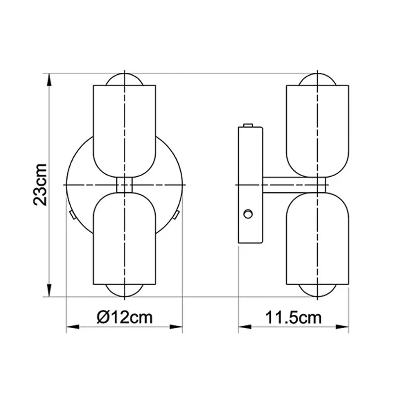 Nico Modern Up-Down Applique da parete in vetro size.webp__PID:f3177833-e88a-412f-a7e2-a3c7e5f81cbc