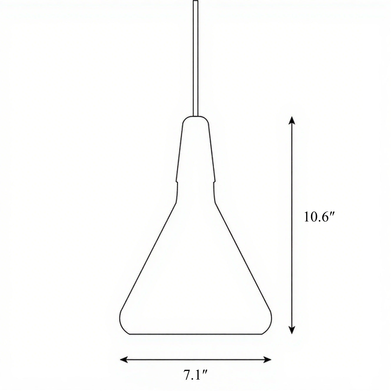 Clymene Modern ConeMetal Shade Pendant Light尺寸图 (3).jpg__PID:c5544fdb-b6c1-4682-81a7-08185fdb54e0