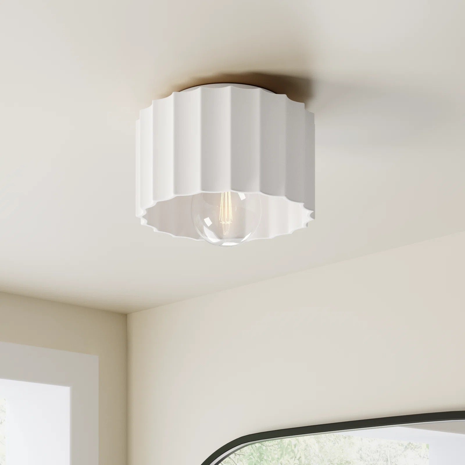 Idris Modern Porcelain Fluted Flush Mount Ceiling Light2.webp__PID:ec744fe4-9f89-4355-a1f3-f1eb1d848895