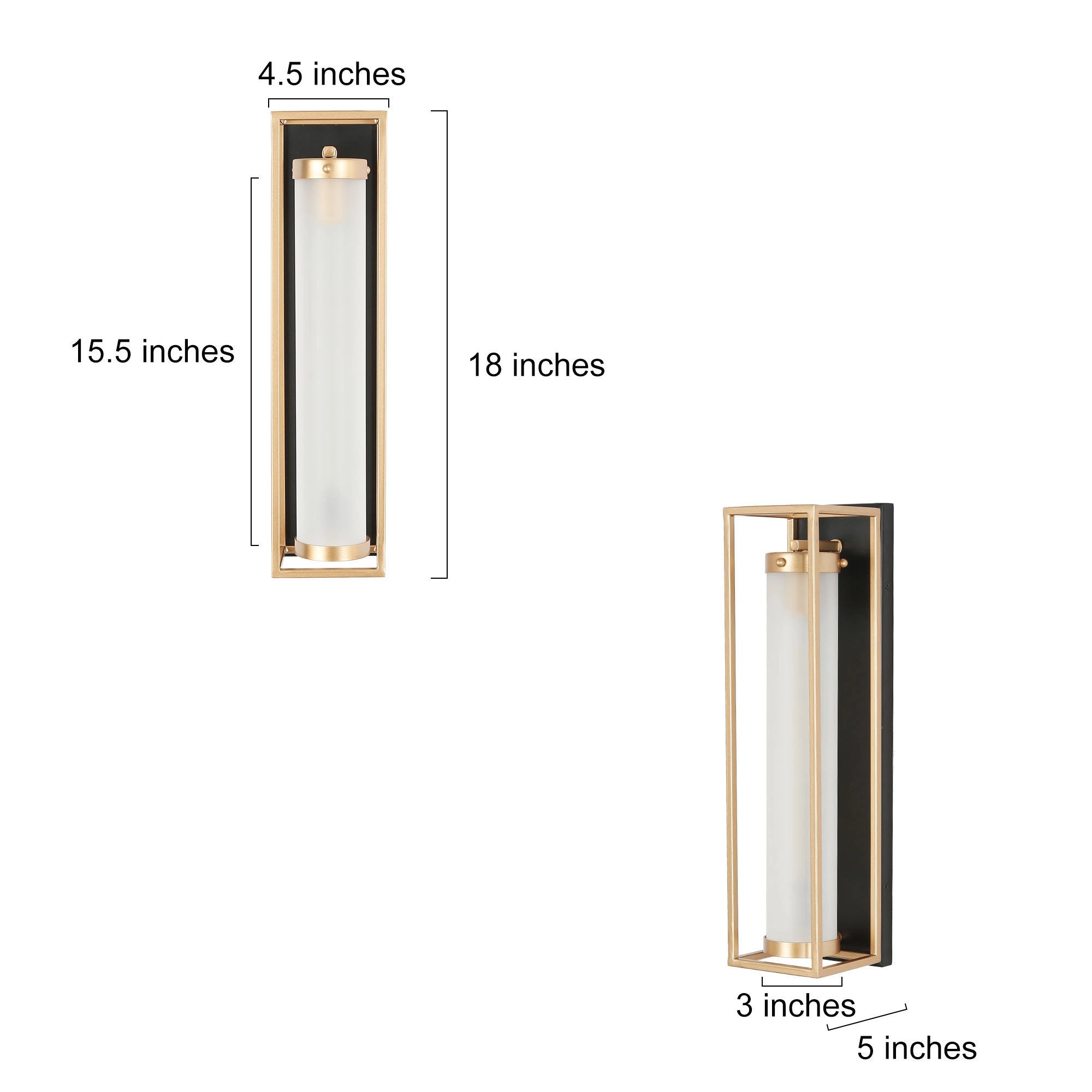 Solara moderne zwarte en gouden binnenwandlamp van glas-chicun.webp__PID:10afc69e-9326-4e2a-b810-c825e4e793de