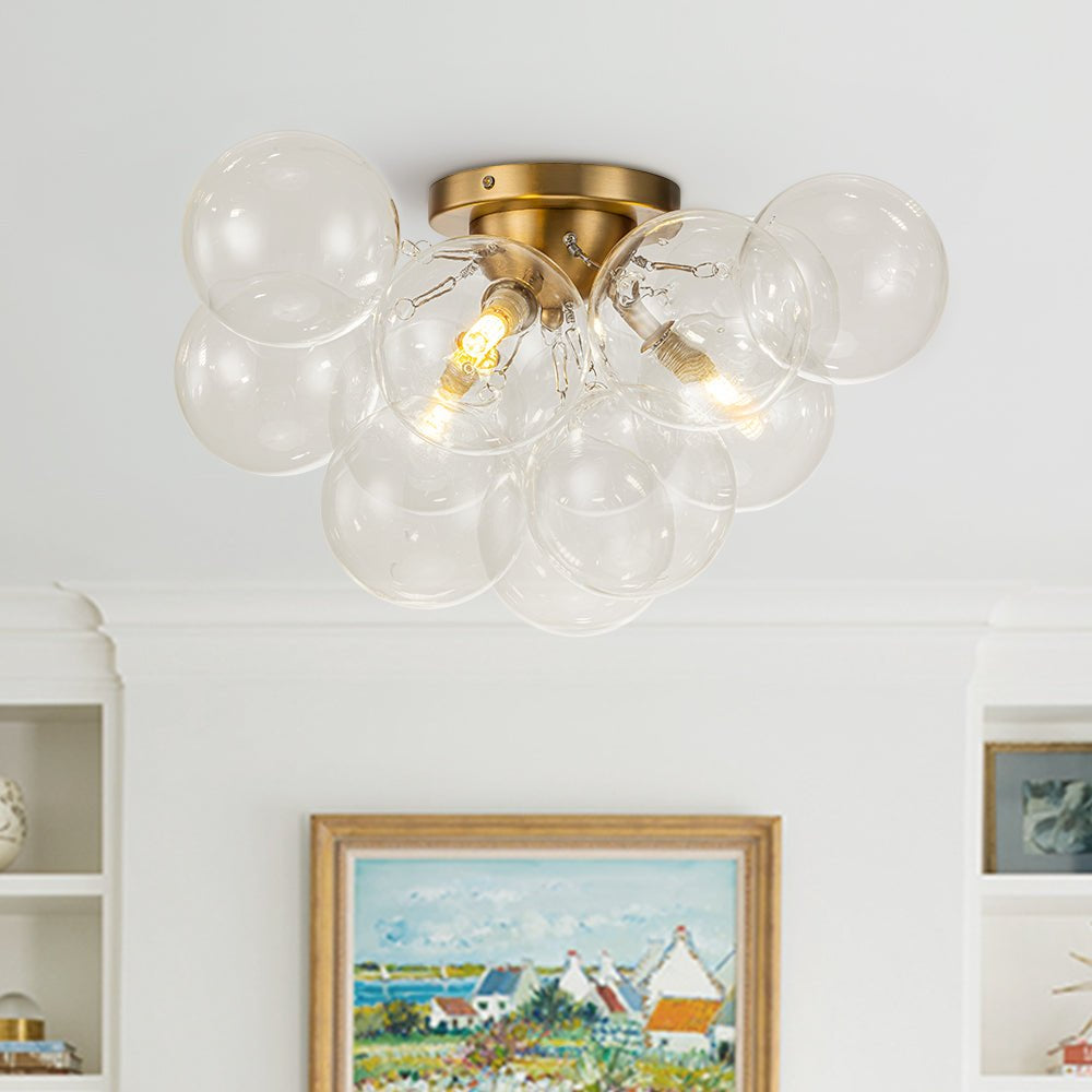 Felix Modern Bubble Cluster Lampada da soffitto in vetro scene1.webp__PID:6af5f383-0191-44b8-8596-e22b74cffca9