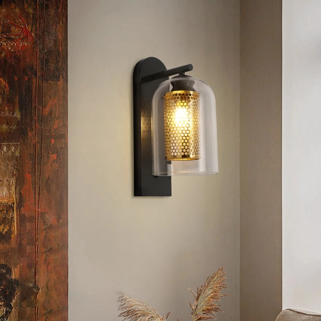 Kaelin Modern Industrial Clear Glass Wall Lamp-7.webp__PID:be364b31-31f6-45d6-b05c-53e2cd29222a
