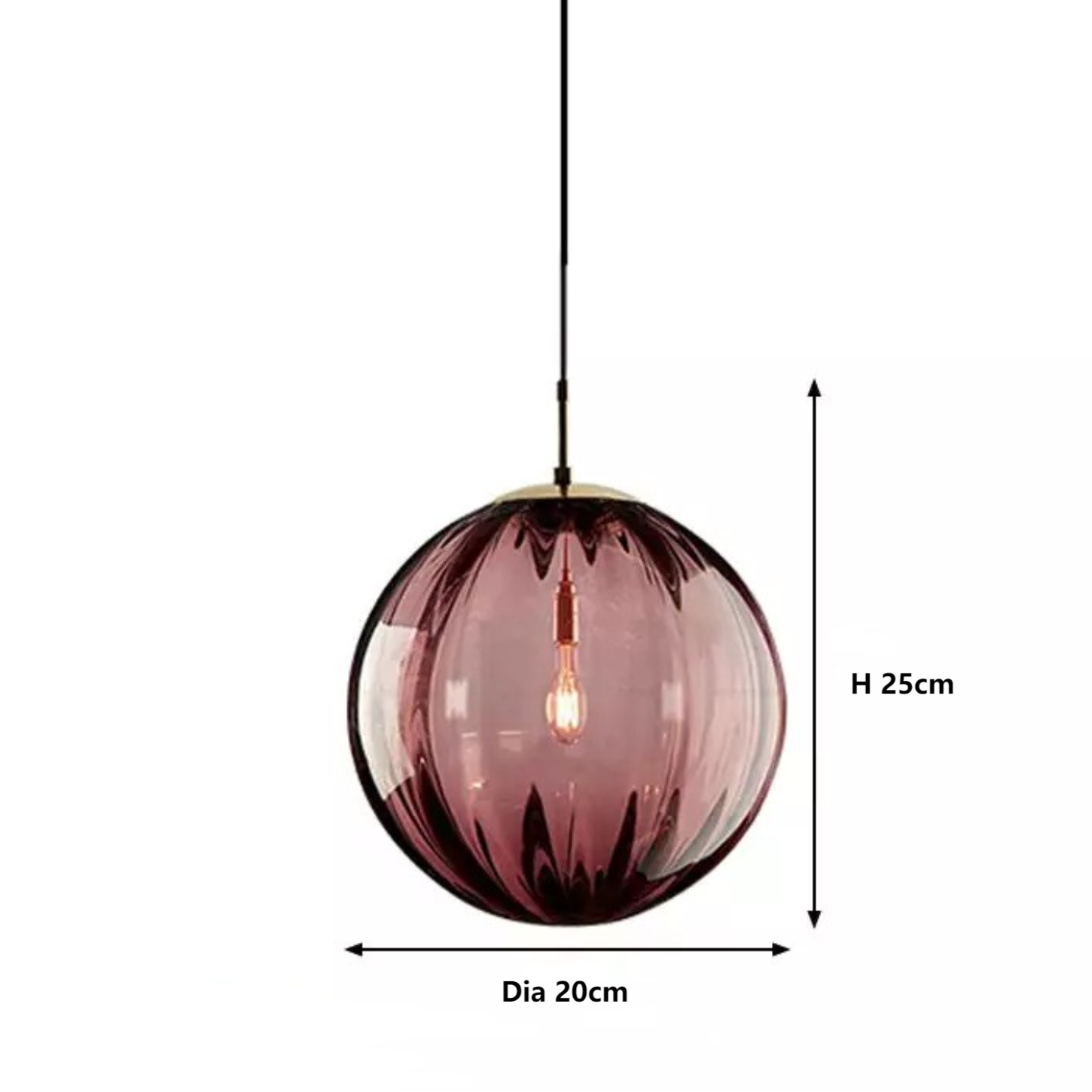 Suspension Octavia en verre plissé aux tons de pierres précieuses.webp__PID:cfbe46a7-681d-409c-bc41-9ecc5aca998e