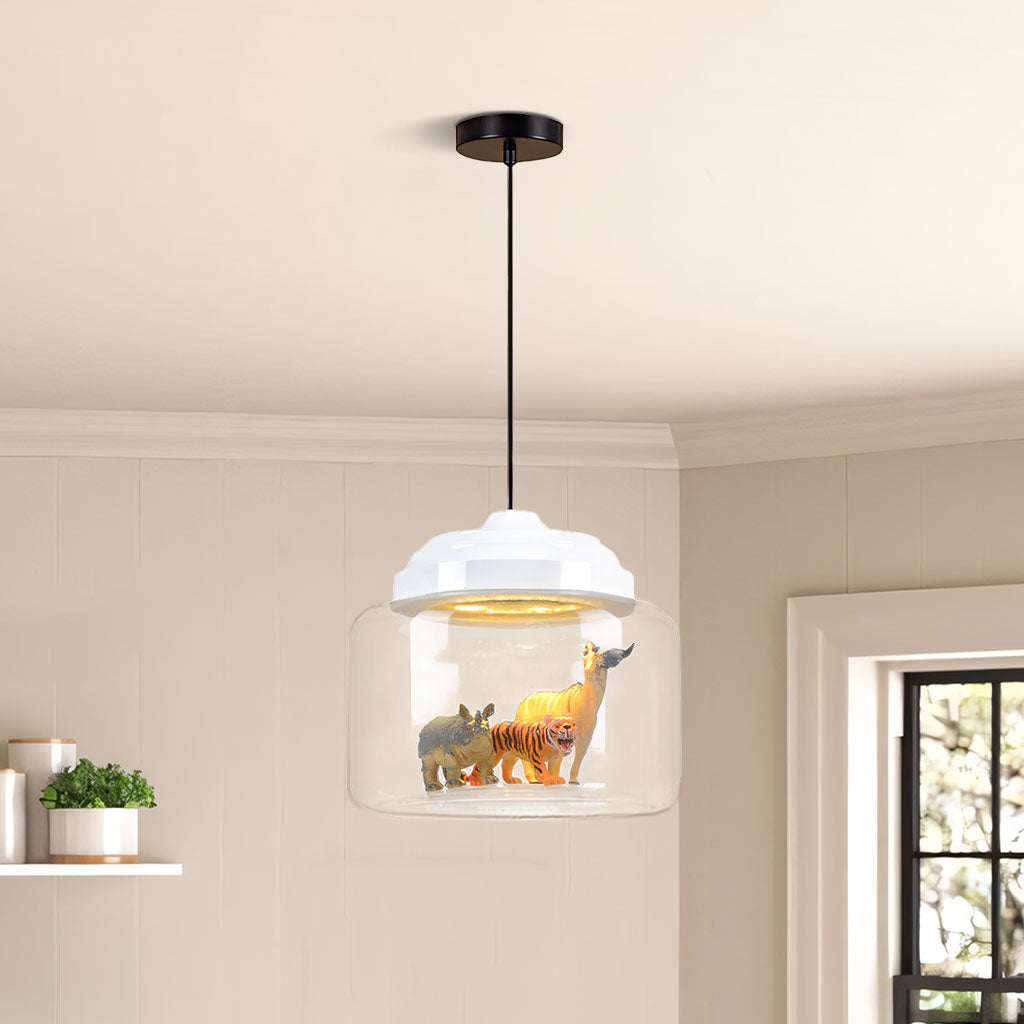 Calliope Zoo Glass Pendant Light-sku-white.jpg__PID:556b9952-0971-44e3-8055-3a6eefbc35a3