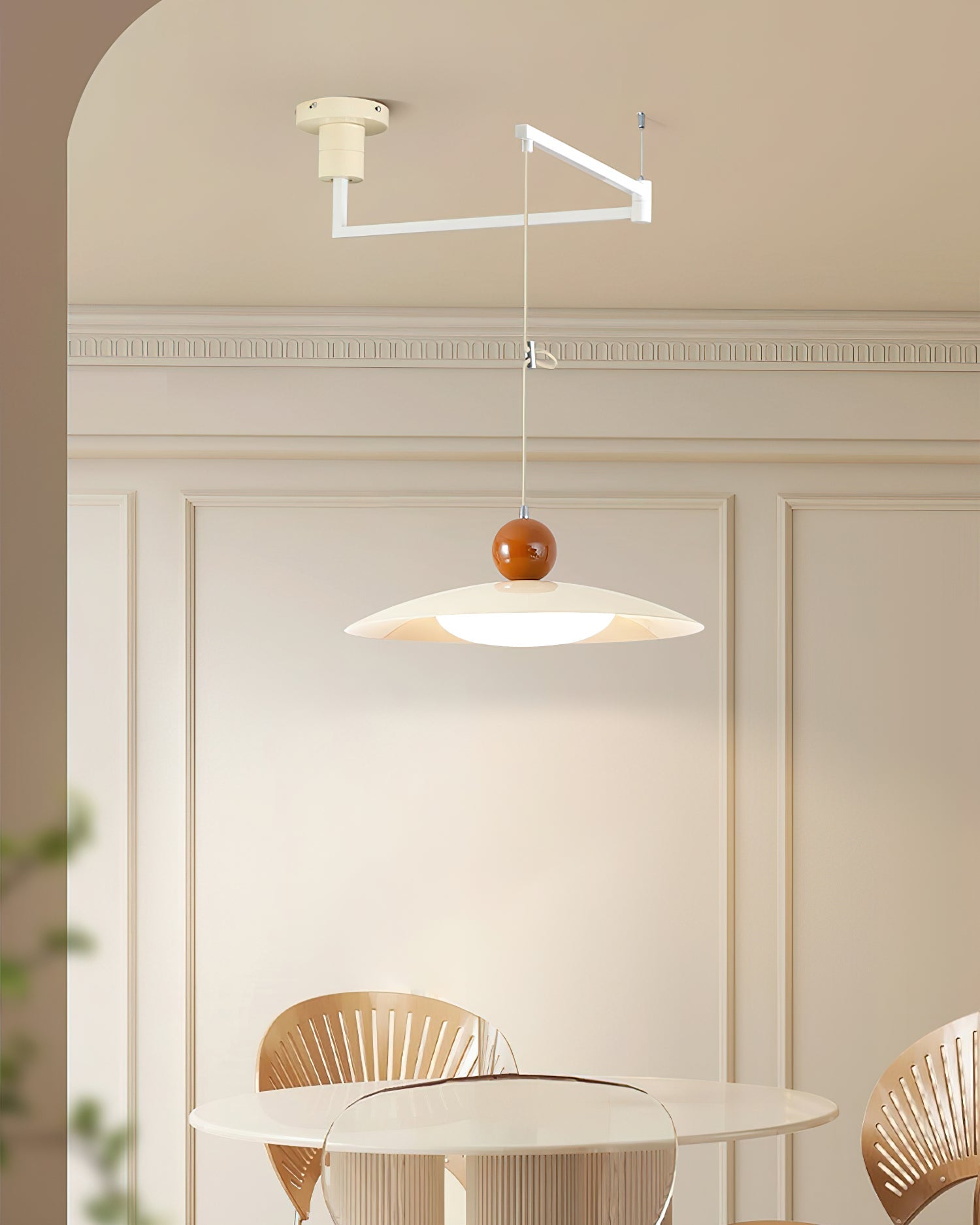 Baldur Nordic Flying Disc Movable Swing Arm Pendant Light-application (2).webp__PID:846481b0-db1d-458f-b0cb-810760b38dcc