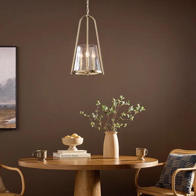 Ismena Industrial Flared Hammered Glass Pendant Light (1).jpg__PID:97f6f3ca-d35e-42b4-8ade-b8f06f7ec670