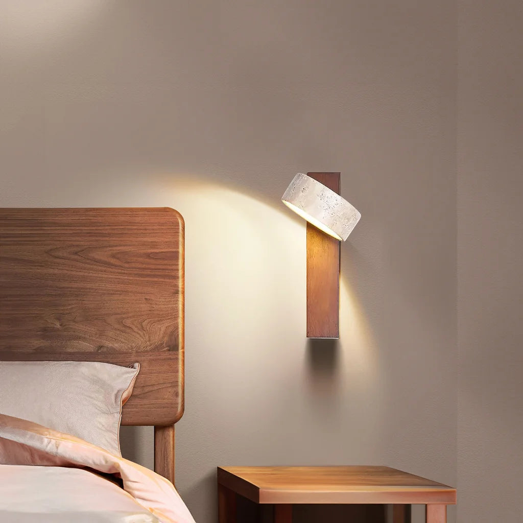 Thales Travertine Rotatable Wall Lamp scene3.webp__PID:5aa09915-fb6f-4d67-9356-c080ea656cdb