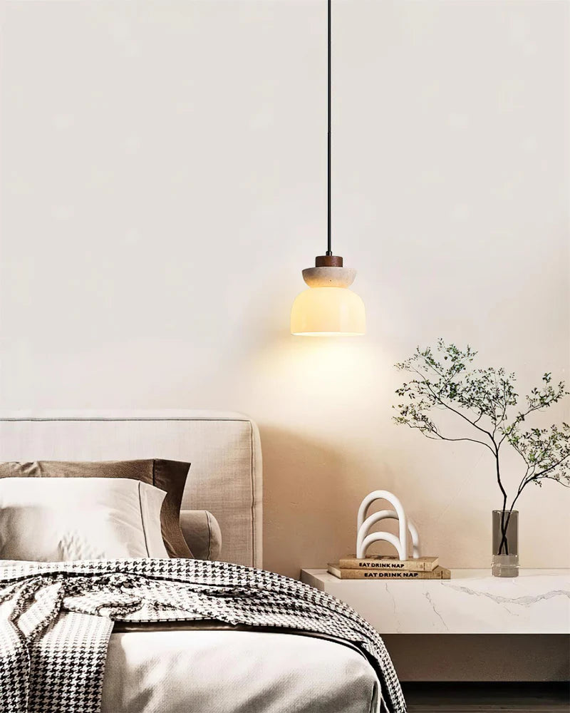 Lampada a sospensione in vetro smerigliato travertino Angelia Wabi-Sabi (6).webp__PID:f6cc74e3-7c40-49fb-87b5-c6e8835b8502