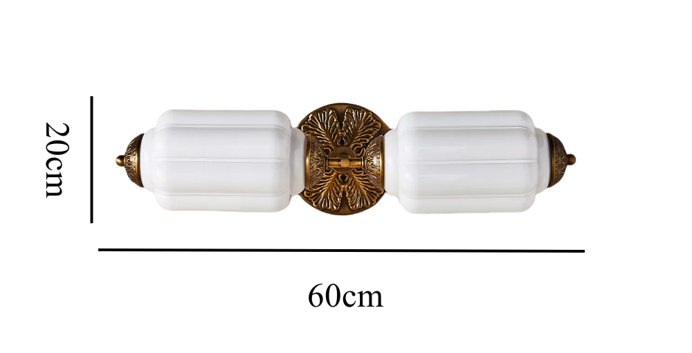 Eirlysia Vintage Eloise Milchglas Wandleuchte-size1.webp__PID:0ab181b2-1af7-47e5-af9c-ab43f0b52a17