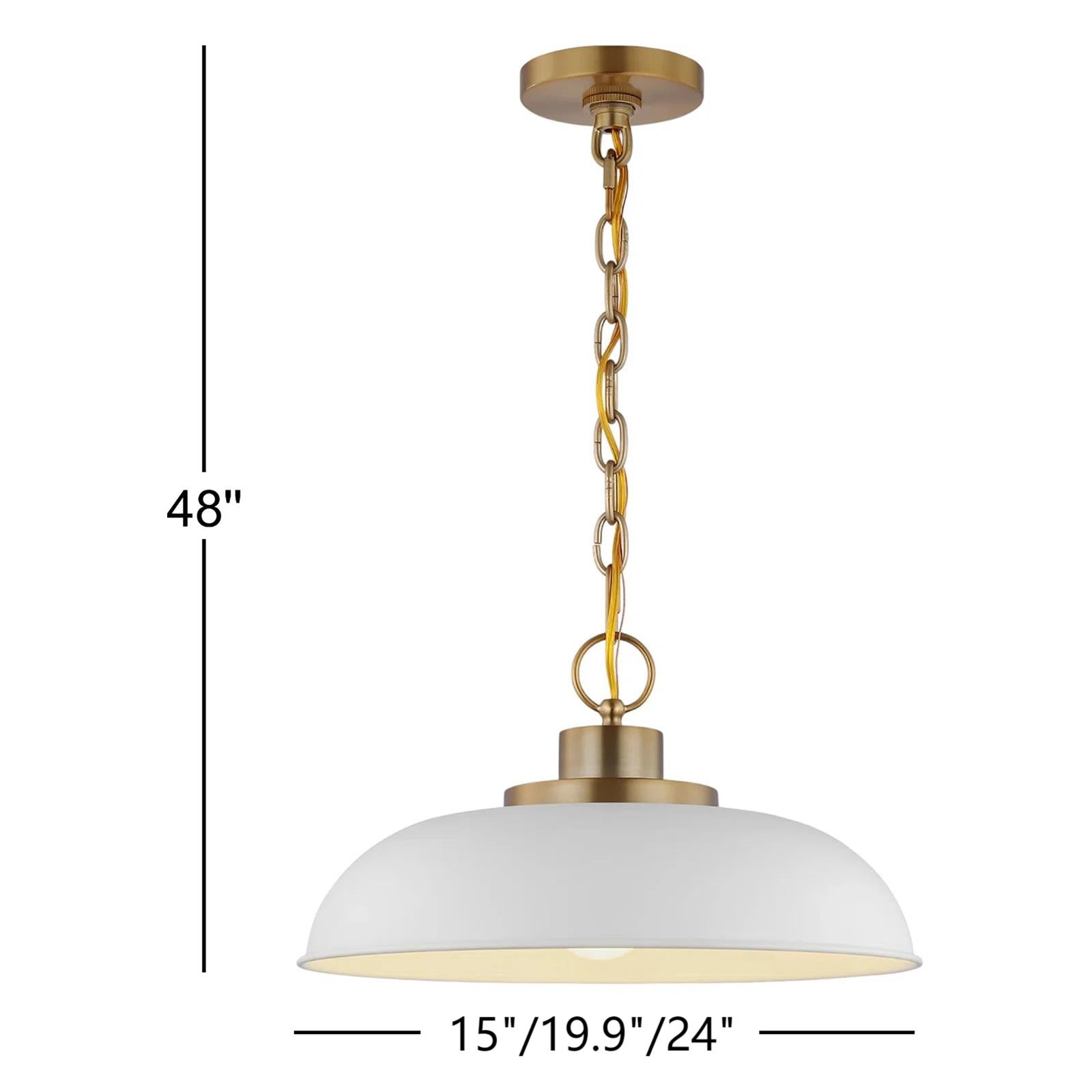 Briony Modern White Metal Dome Pendant size.jpg__PID:cd73f3d4-956f-4c3a-8d9f-6f71a31f4757