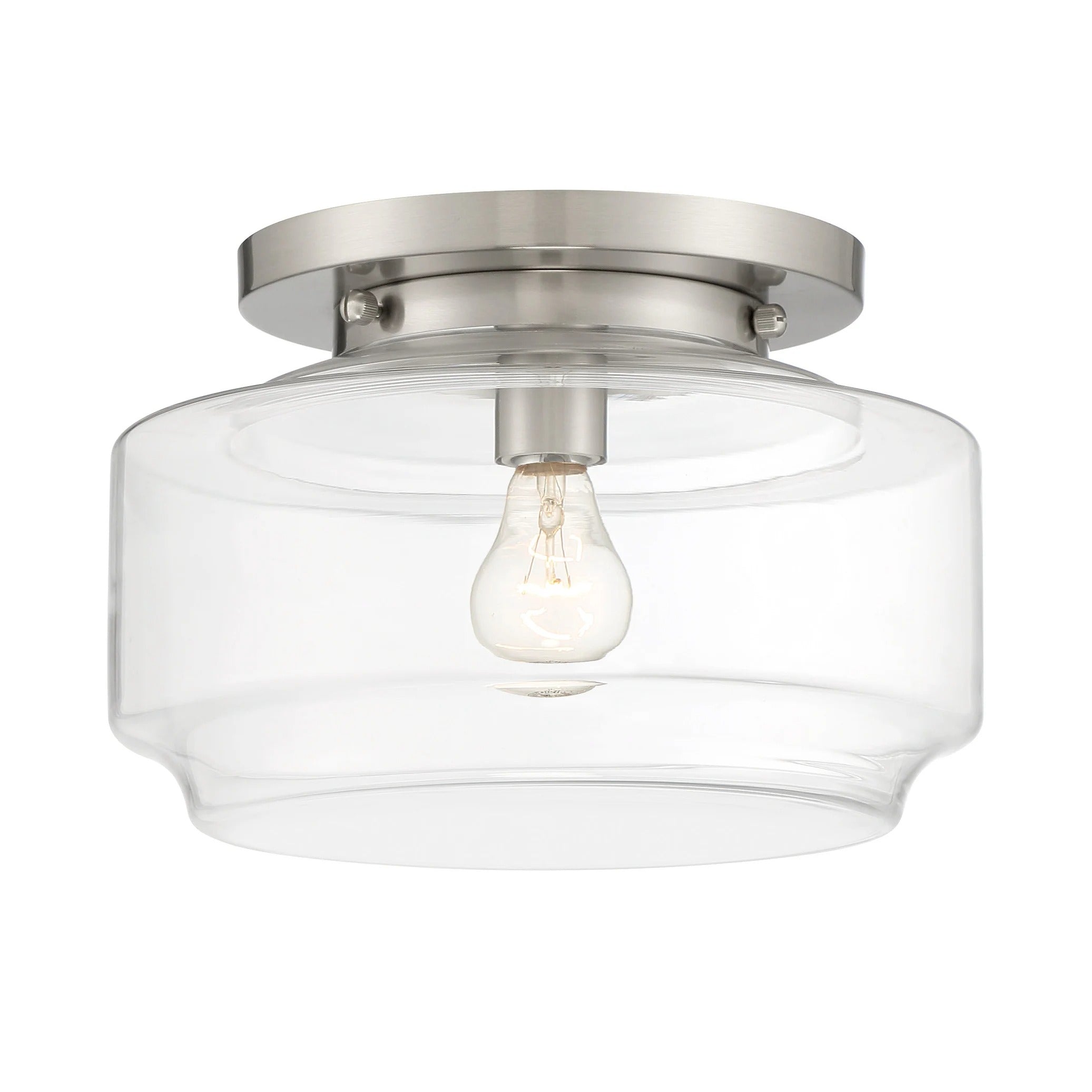 Lampa sufitowa Lena Modern Brass Clear Glass Flush Mount sku2.webp__PID:e1da6cd7-1331-418f-b914-b8945b859e11