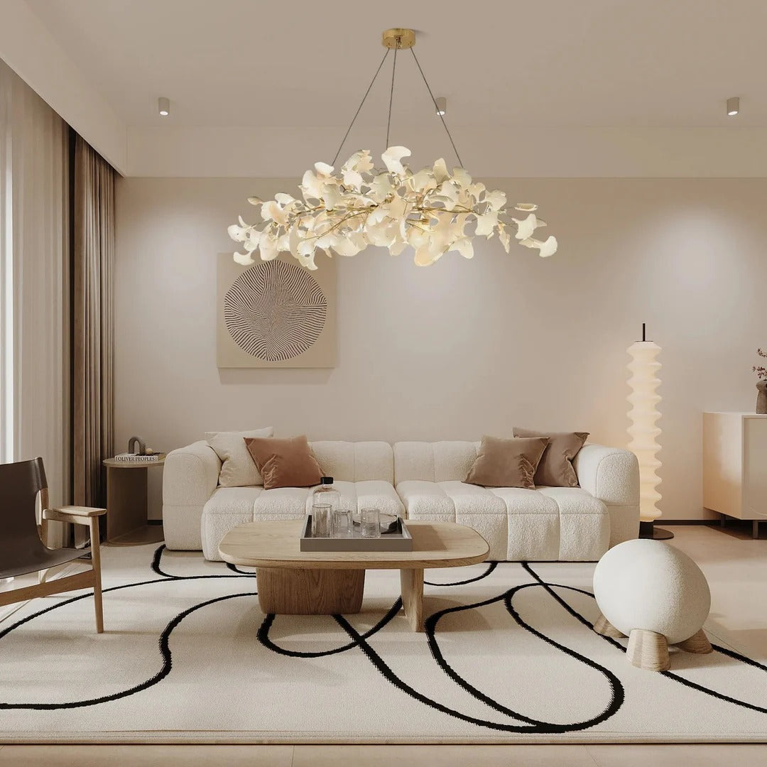 Aurelia Modern Organic Ginkgo Chandelier scene4.webp__PID:ce8e51ee-e555-4ded-b7ff-202fea122210