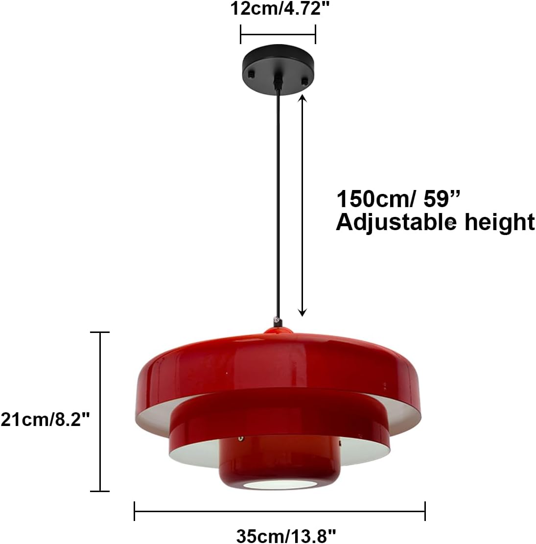 Lampada a sospensione colorata con disco a triplo strato scandinavo Aetna (13).jpg__PID:e137317c-2c3b-458d-9d3e-29789e4421cd