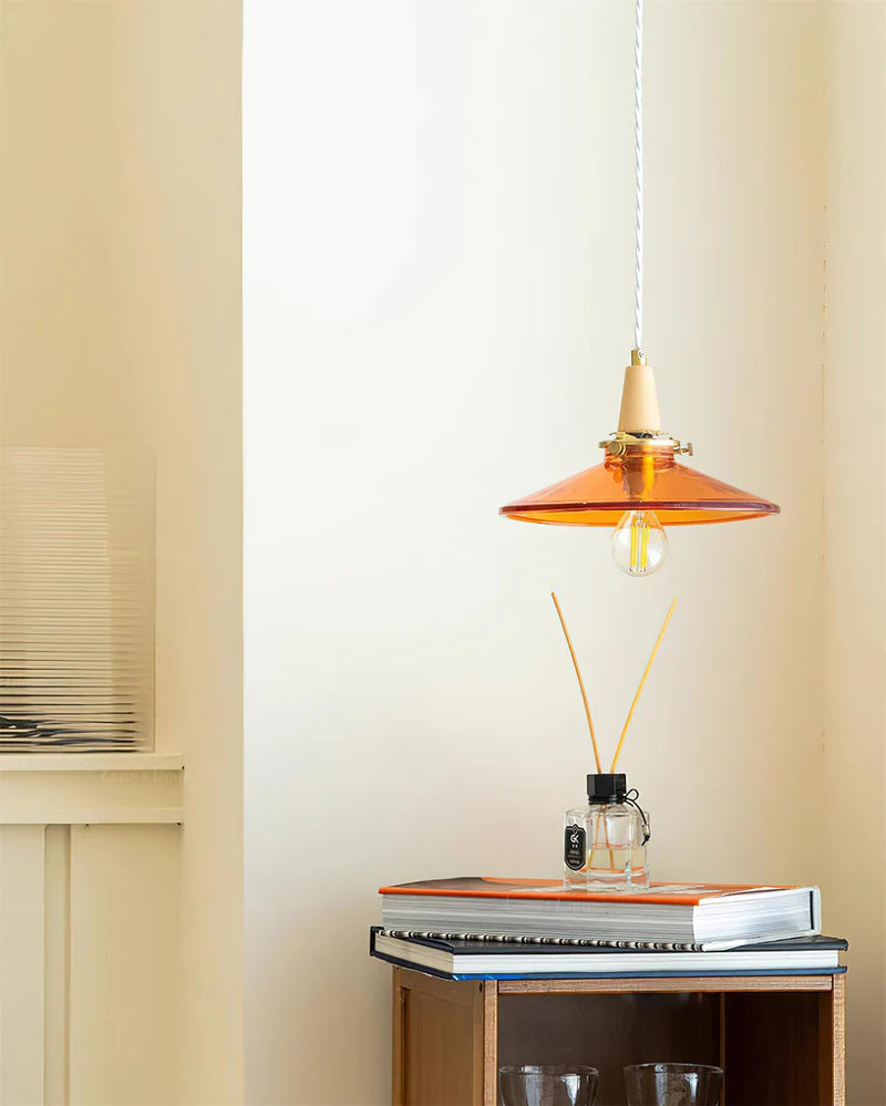 Stilbon Nordic Creative Umbrella Orange Glass Pendant Light (5).webp__PID:343004be-e0b3-468a-b261-38b467cd4207