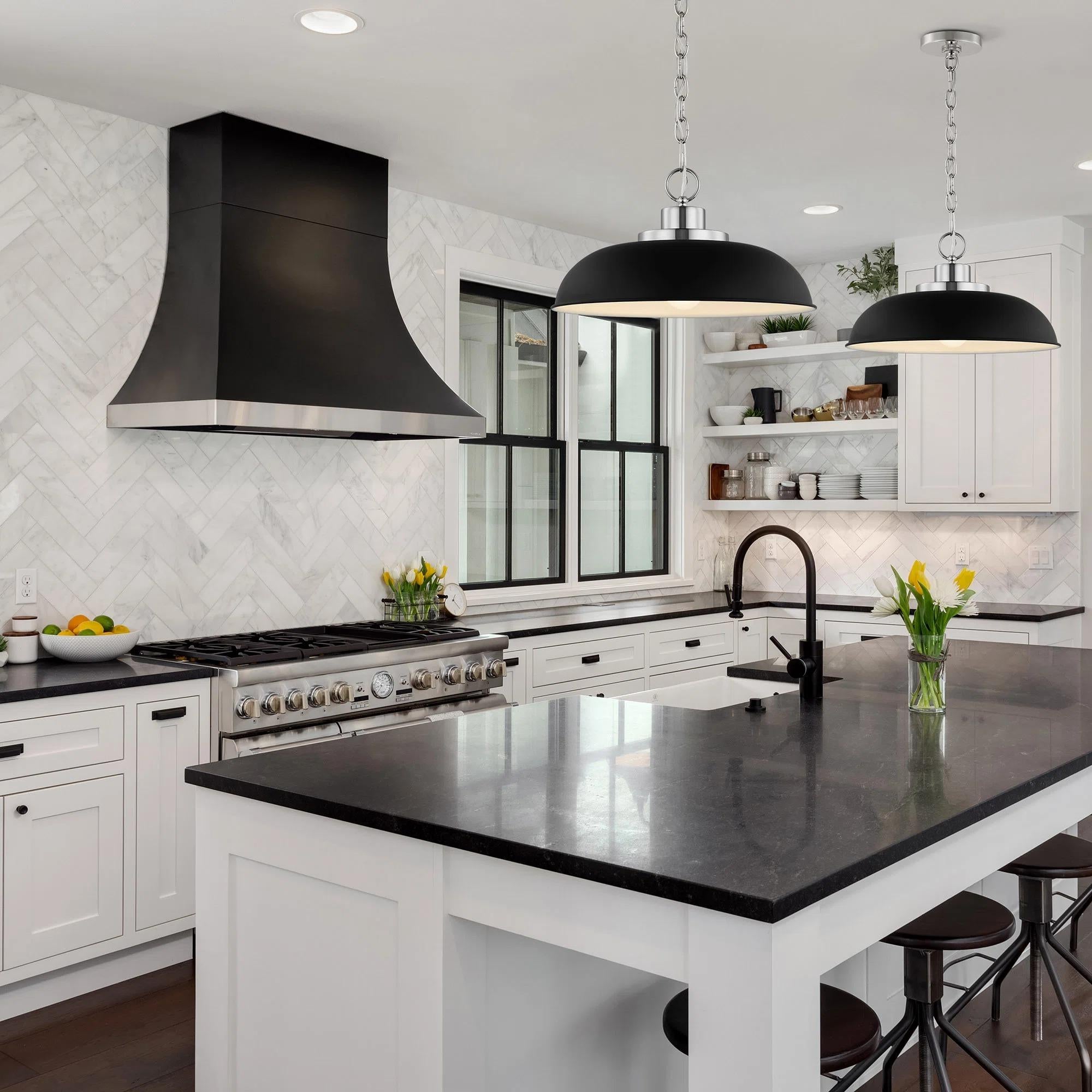 Briony Modern White Metal Dome Pendant Light Scene7.webp__PID:1a15a5d1-d848-4177-a20b-073197afc617