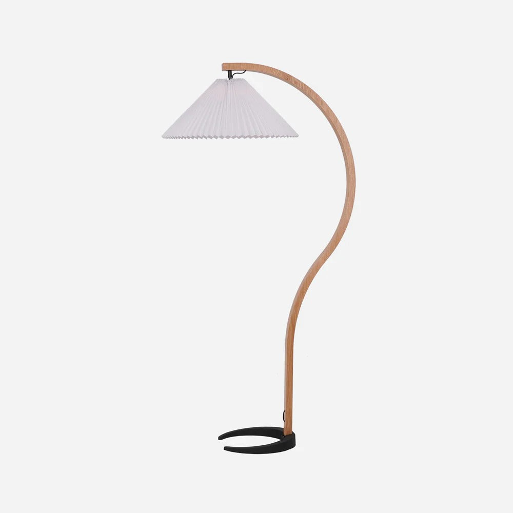 Signe Nordic gebogen houten vloerlamp, beukenhout & wit.webp__PID:9506fbd3-a397-43cb-883e-e6859a77b38a