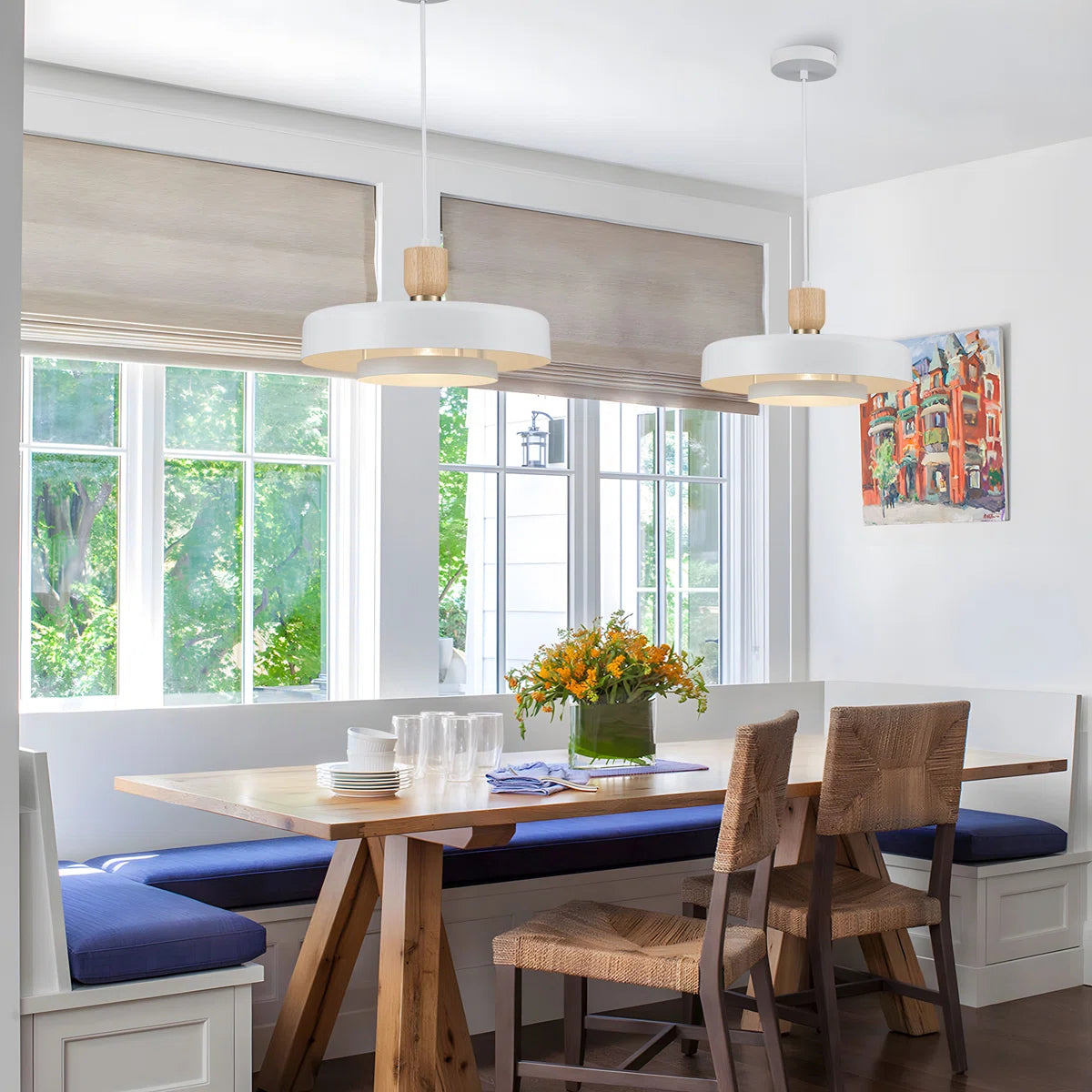 Maren Nordic White Single Tiered Pendelleuchte (9).webp__PID:885220b3-1384-47c8-a33e-ed53d61a4266