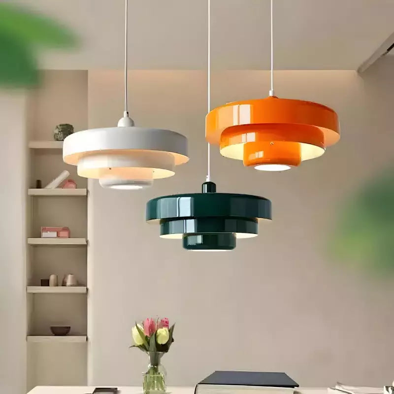 Lampada a sospensione colorata con disco a triplo strato scandinavo Aetna (77).webp__PID:61fbe137-317c-4c3b-b58d-5d3e29789e44