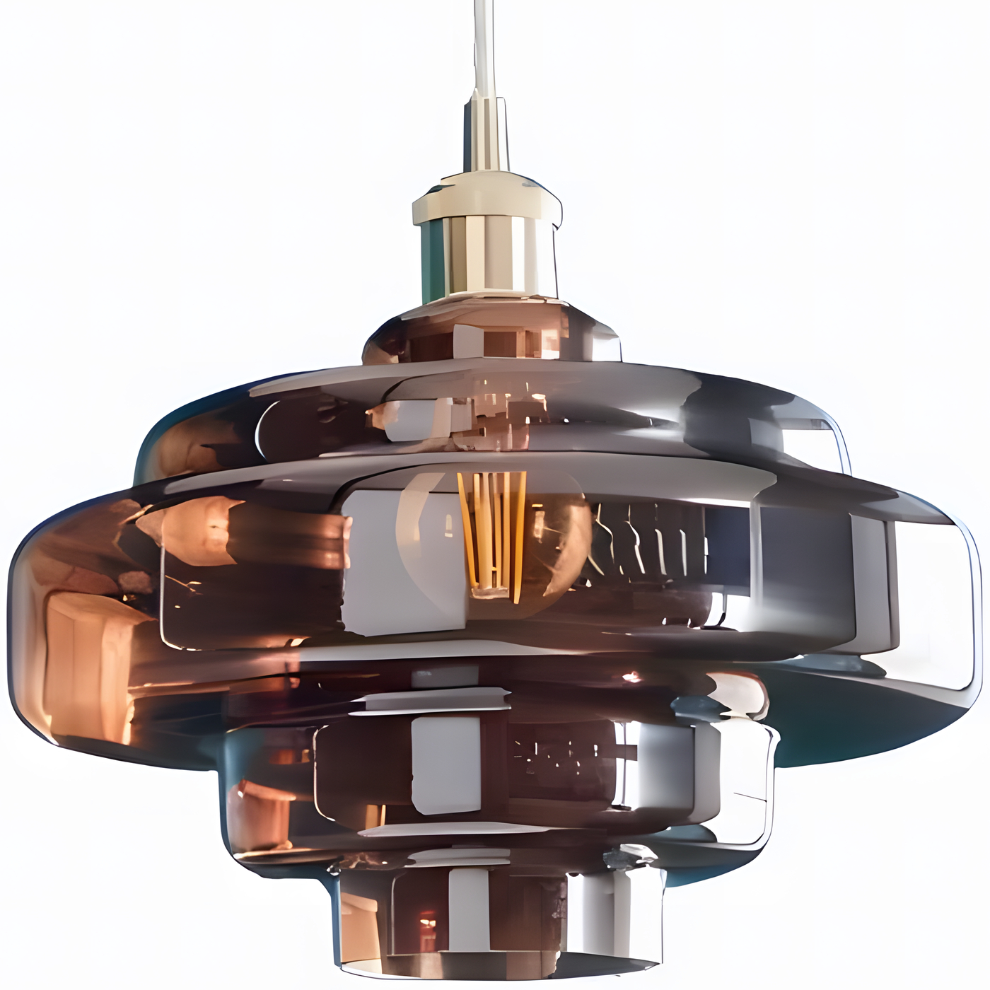 Ivon single pendant option: Brown