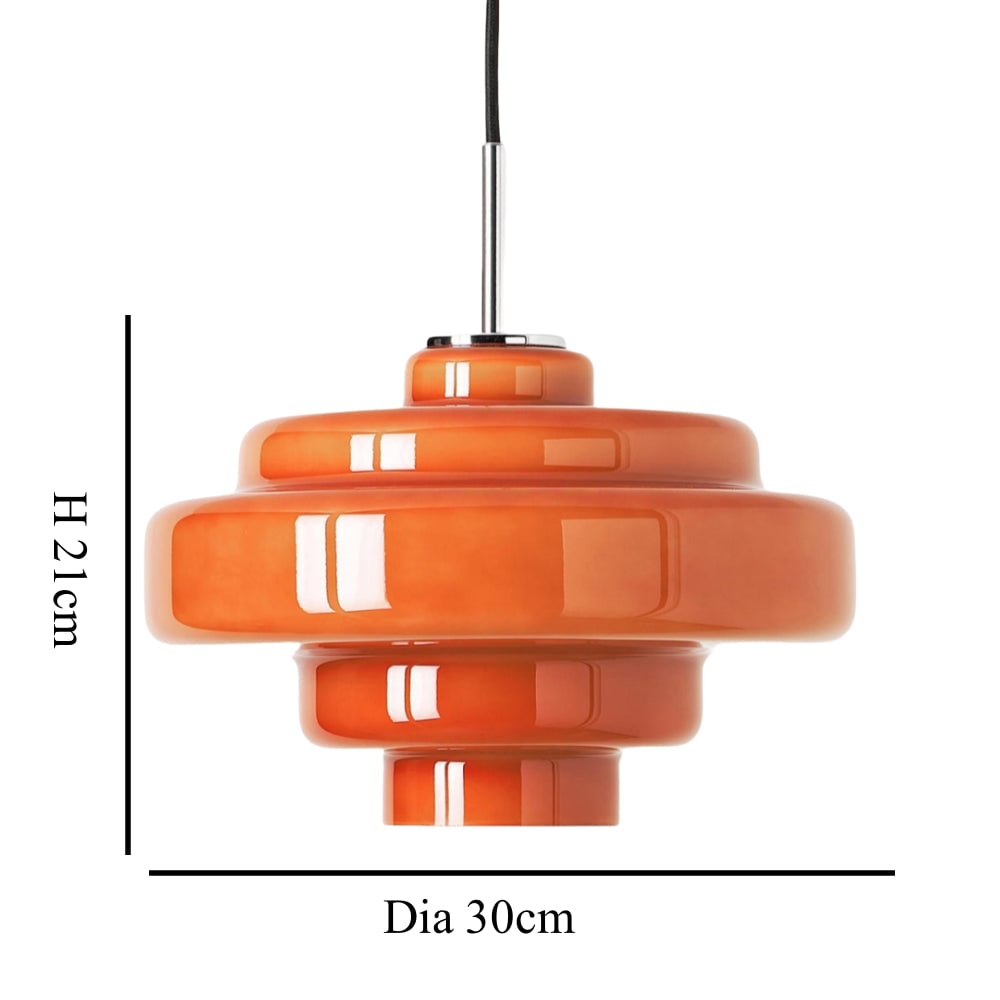 Ivon pendant light dimensions
