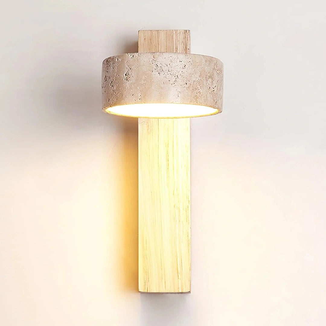 Shawna Wabi Sabi Natural Travertine LED Wall Sconce wood.webp__PID:ec42b4f1-4c7c-4bc9-aa92-20ab452f4db6
