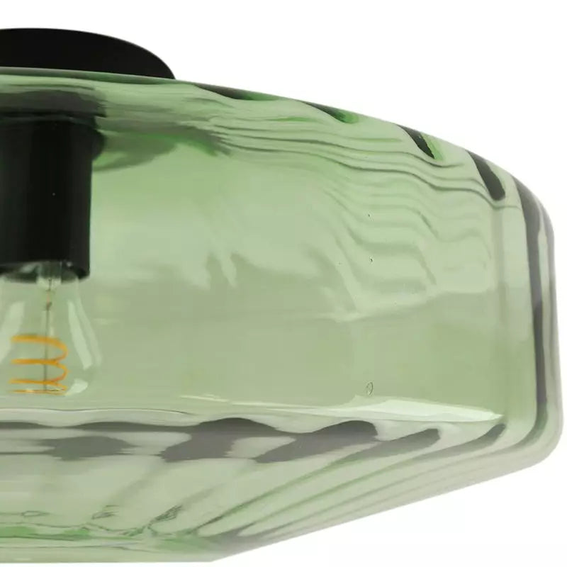 Cocytus Mid-Century Modern Drum Ripple Glass Ceiling Light (18).webp__PID:57dda432-9aee-4605-a79e-418e4dc3916a