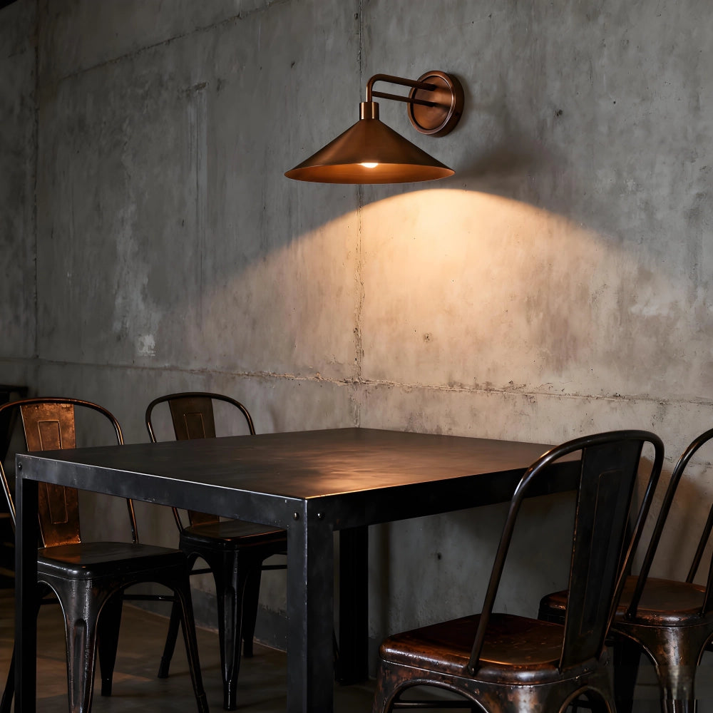 Rhett Vintage Metal Cone Wall Lamp5.webp__PID:9d416d95-f40b-43a5-82de-cae942818353
